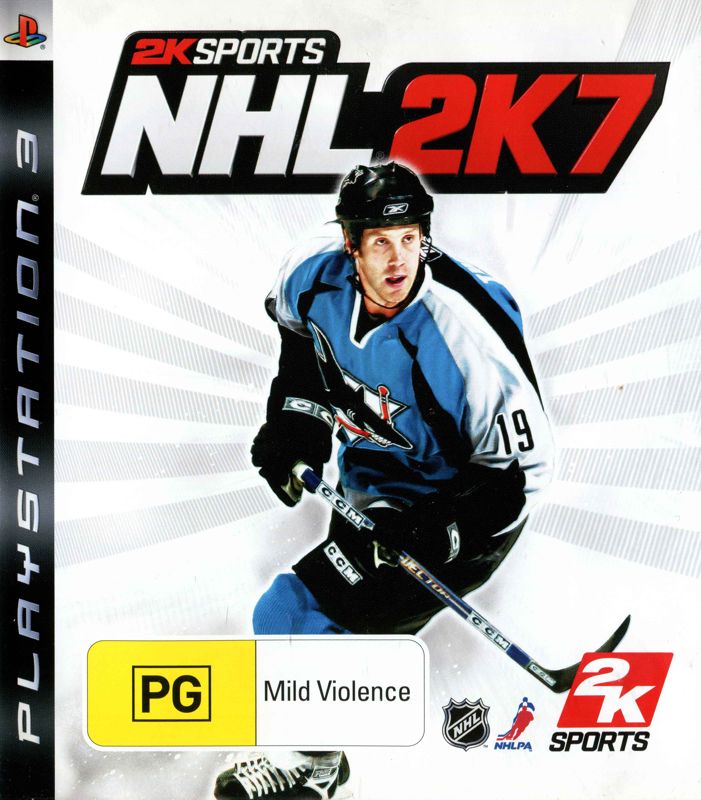 NHL 2K7 box art for Playstation 3